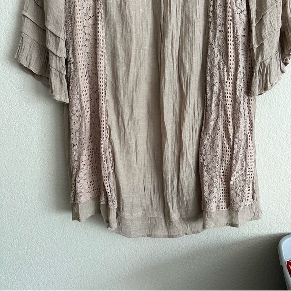 kori america beige lace bohemian dress size small - Picture 5 of 12